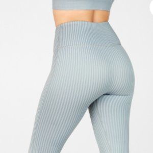 Fabletics High Waisted Ribbed Leggings